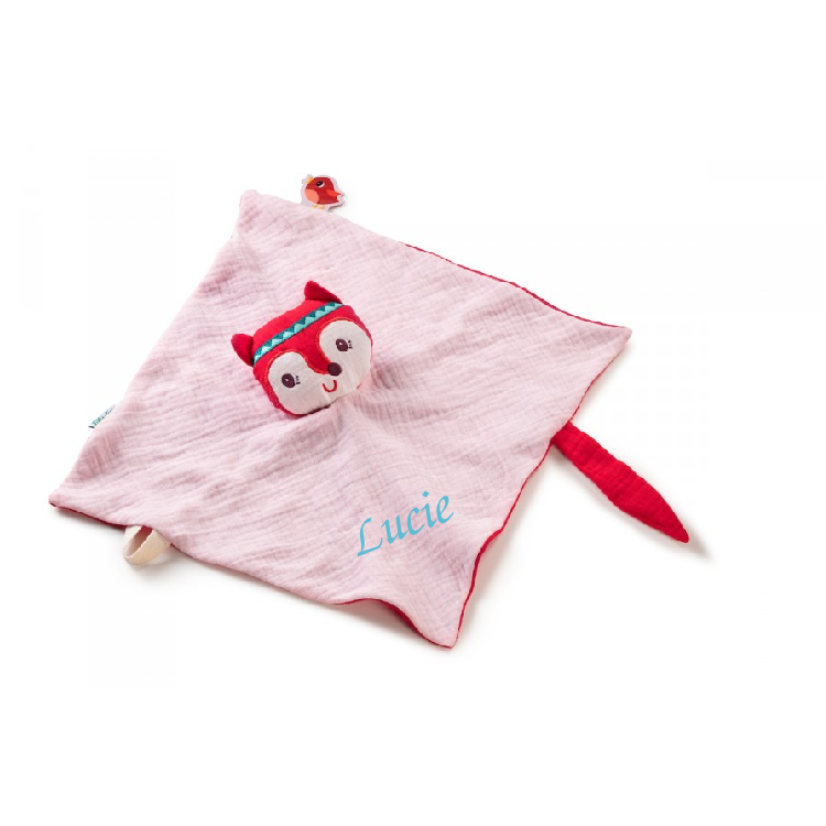 Lilliptuiens - alice the fox - comforter orange organic cotton 25 cm 